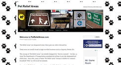 Desktop Screenshot of petreliefareas.com