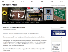 Tablet Screenshot of petreliefareas.com